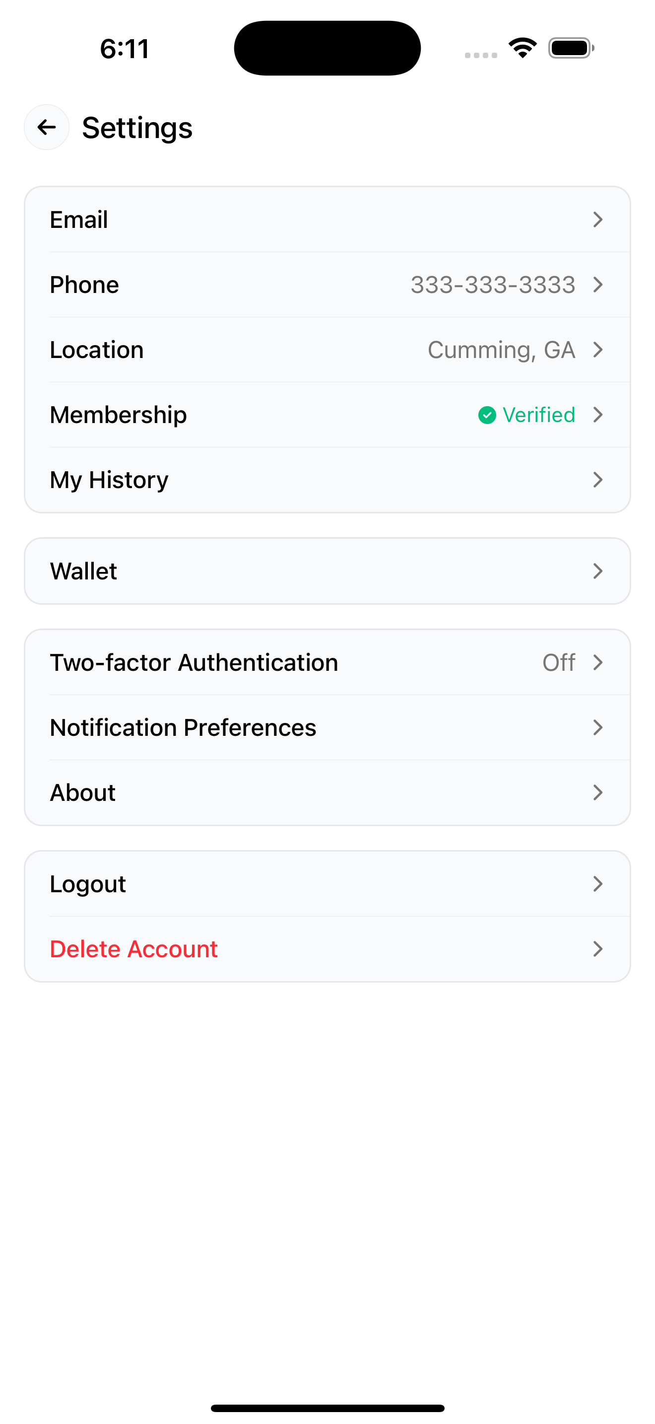 Step 1: Open Settings